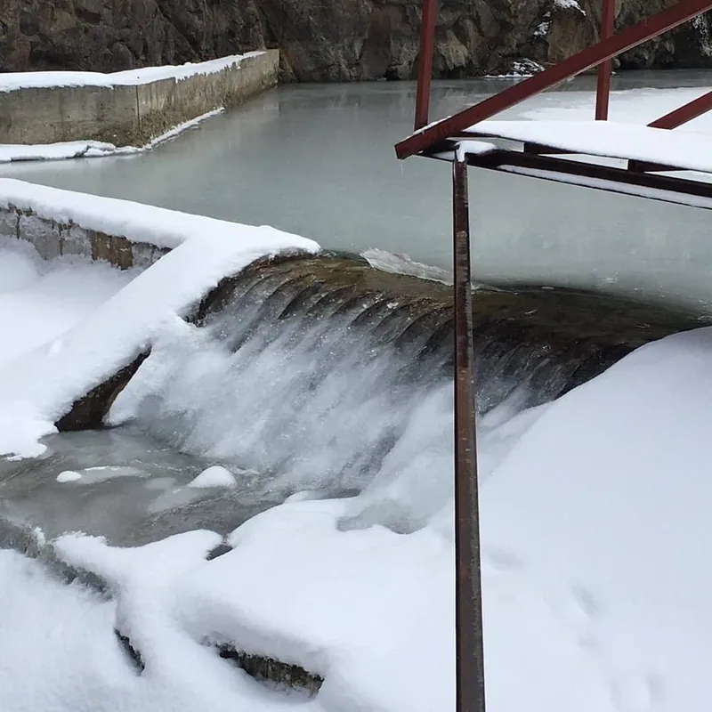 Trabzon: Two Intakes Under Ice